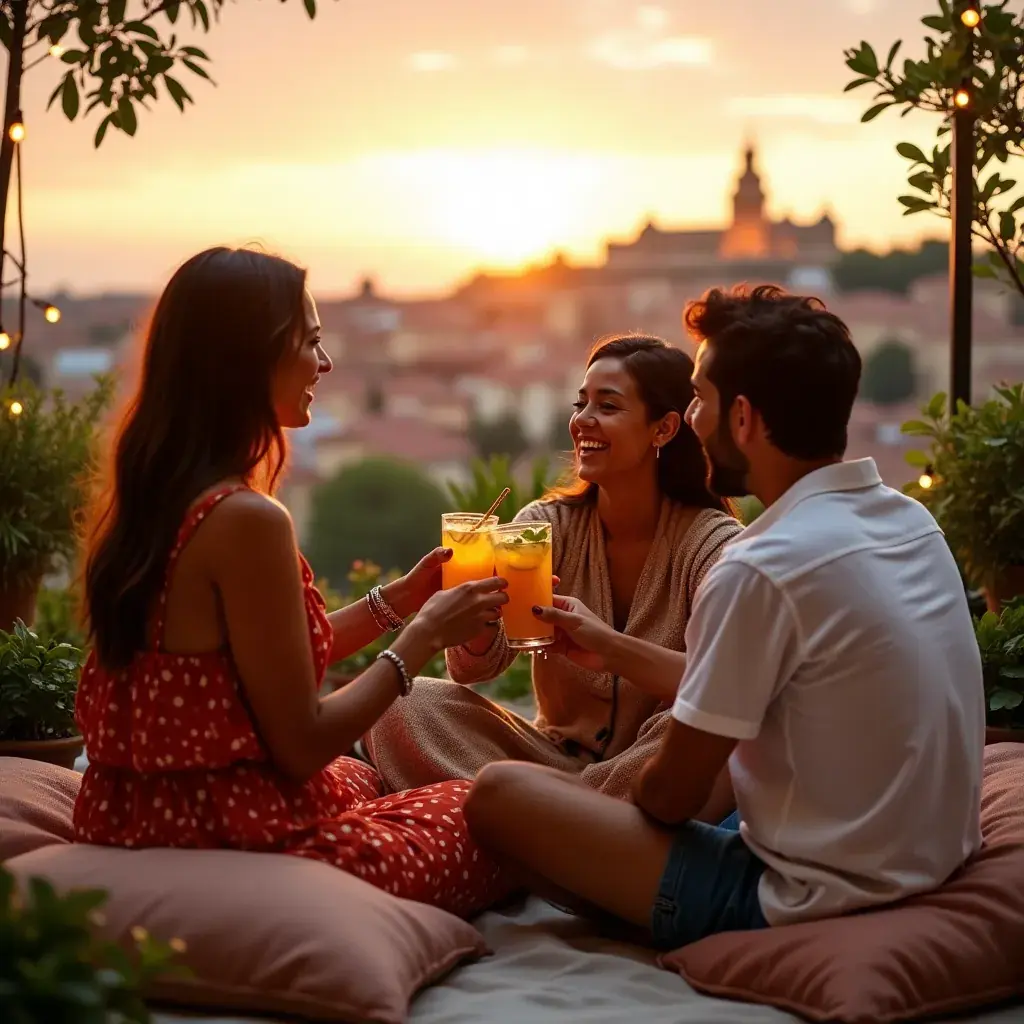 Modern office environment